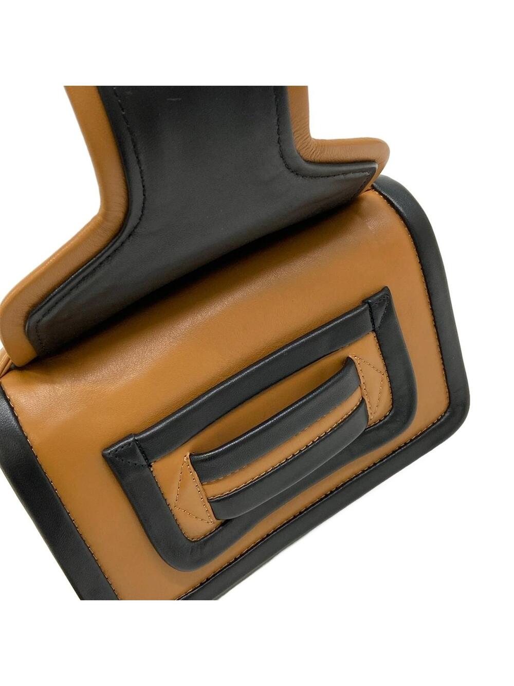 Pierre Hardy Alpha Brown Black Leather #281273P69B - Picture 13 of 15